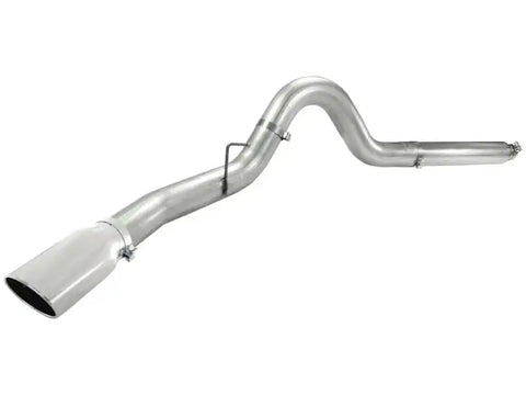 aFe 49-03054-P Atlas 5in DPF-Back Aluminized Steel Exh Sys, Ford Diesel Trucks 08-10 V8-6.4L (td) Polished tip