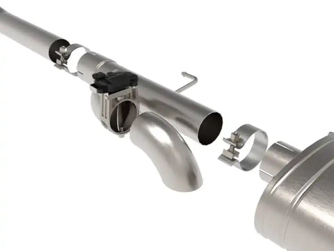 aFe 49-33123-P Gemini XV 3in 304 SS Cat-Back Exhaust 15-20 Ford F-150 V6 2.7L/3.5 w/ Polished Tips