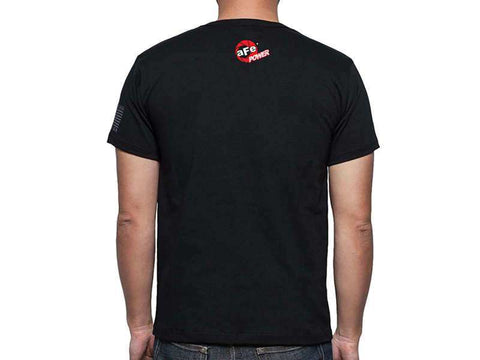 aFe 40-30474-B Sway-A-Way Short Sleeve T-Shirt Black XL
