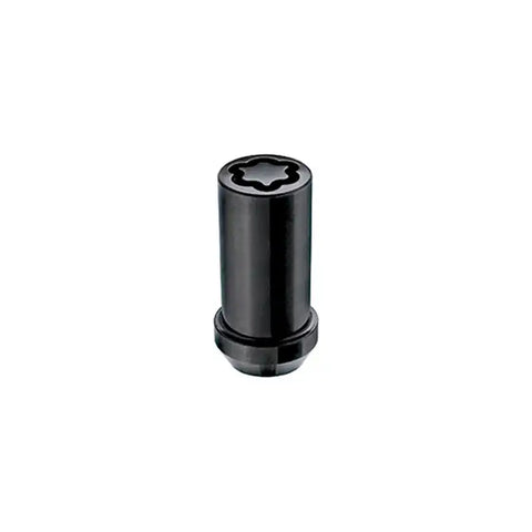 McGard Wheel Lock Nut Set - 4pk. (Tuner / Cone Seat) M14X1.5 1in. Hex 1.935in. Length Black