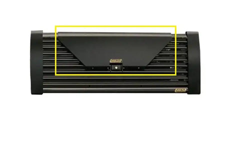 Custom Flow Tailgates CF-INSERT-1 CF-INSERT Tailgate Insert For Use With Fifth Wheel Black Steel