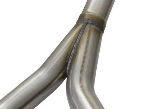 aFe 49-48056-P Rebel Series CB 2.5in Dual Center Exit SS Exhaust w/ Polish Tip 07-15 Jeep Wrangler 3.6L/3.8L V6