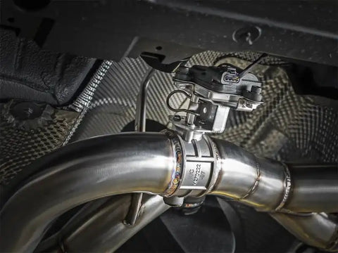 aFe 49-36338-B MACH Force-Xp 2-1/2in SS Axle Back Exhaust w/Black Tips 15+ BMW M3/M4 (F80/F82) L6 3.0L (tt) S55