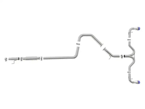 aFe 49-37003-1L Takeda 304SS Cat-Back Exhaust w/Blue Flame Tips 2018 Hyundai Elantra GT Sport I4 1.6L (t)
