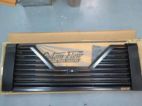 MyTruckPoint Custom Flow V-EL25 Tailgate Elite Flo Thru V-Shaped Louvered