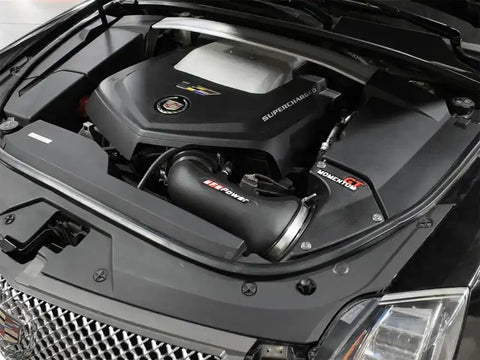 aFe 51-74207 Momentum GT Pro DRY S Cold Air Intake System 09-15 Cadillac CTS-V V8 6.2L (sc)