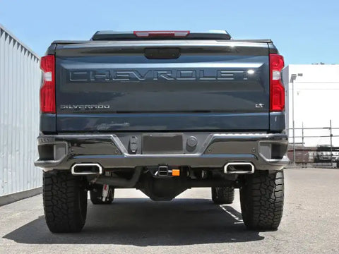 aFe 49-34138 Gemini XV 3in 304 SS Cat-Back Exhaust w/ Cutout 19-21 GM Silverado/Sierra 1500 V8