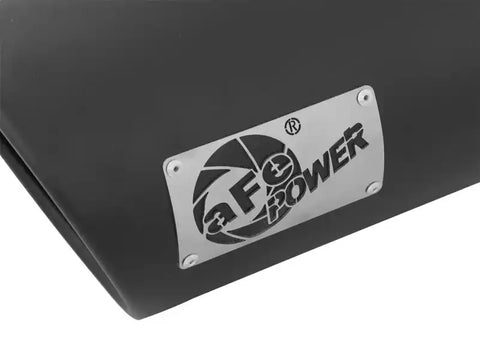 aFe 49t50702-b15 POWER MACH Force-Xp 5in 304 Stainless Steel Exhaust Tip x 7Out x15Lin Bolt-On Right-Blk