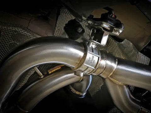 aFe 49-36350-P MACHForce XP Exhausts Cat-Back SS 19-21 BMW M2 Competition L6-3.0L w/Polished Tips