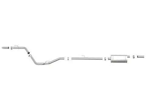 aFe 49-48088 Apollo GT Series 2-1/2in 409 SS Cat-Back Hi-Tuck Exhaust System 2020 Jeep Gladiator (JT) V6-3.6L