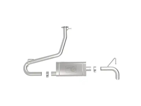 aFe 49-37017 Takeda 2-1/2in 304 SS Axle-Back Exhaust 18-21 Hyundai Kona L4 1.6L (t)
