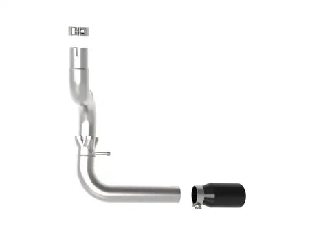aFe 49-38092-B 20-21 Jeep Wrangler Large Bore-HD 3in 304 Stainless Steel DPF-Back Exhaust System - Black Tip