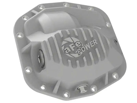 aFe 46-71010A Street Series Front Differential Cover Raw 2018+ Jeep Wrangler (JL) V6 3.6L (Dana M186)