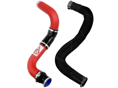 aFe 46-20179-R Bladerunner 3in Red Intercooler Cold Side w/ Couplings Ram 1500 EcoDiesel 2014 V6 3.0L