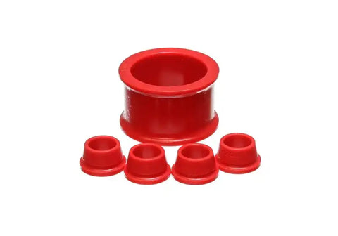 Energy Suspension 90-93 Acura Integra Red Power Steering Rack Bushing Set