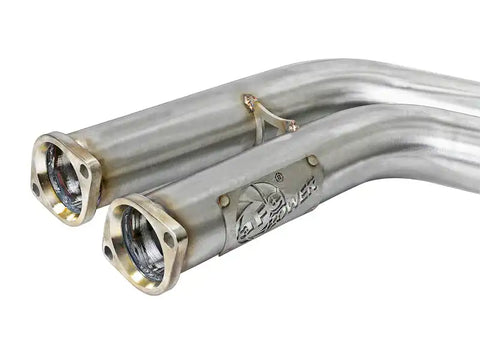 aFe 48-36324 Twisted Steel HDR X-Pipe SS-304 01-06 BMW M3 3.2L S54