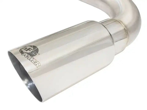 aFe 49-36325-P MACHForce XP SS-304 Polish Tip 2.5in Dia Axle Back Exhaust 12-15 BMW 335i (F30) 3.0L (t)