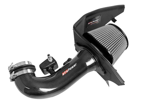 aFe 57-10005D Track Series Carbon Fiber Pro Dry S AIS - 16-19 Chevrolet Camaro SS V8-6.2L