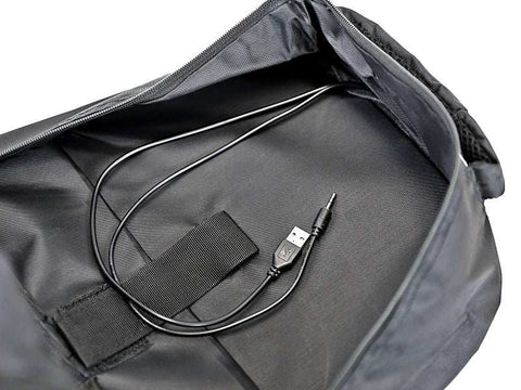 aFe 40-33205-B Power Lightweight Tactical Backpack w/ USB Charging Port - Black