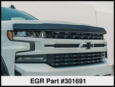 EGR 301691 Superguard Hood Guard Dark Smoke Finish