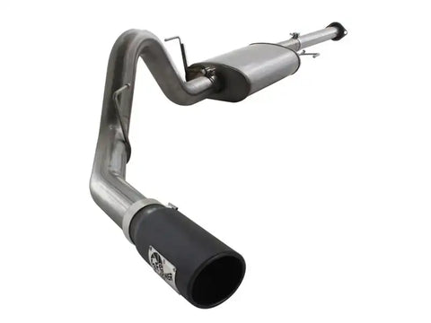 aFe 49-43067-B MACHForce XP SS Exhaust 3in Cat-Back w/4.5in Black Tip 11-14 Ford F150 Ecoboost V6 3.5Ltt