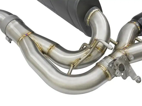aFe 49-36333-B MACHForce XP 3in - 2 1/2in Axle Back 304SS Exhaust w/ Black Tips 16-17 BMW M2 (f87)