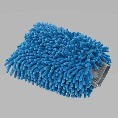Chemical Guys Chenille Premium Scratch-Free Microfiber Wash Mitt - Blue - Case of 12