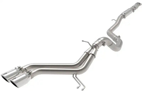 aFe 49-37018-P Takeda 2-1/2in SS-304 Cat-Back Exhausts w/ Polished Tips 13-17 Hyundai Veloster L4-1.6L
