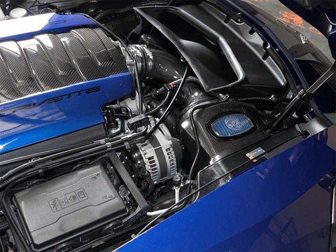aFe 52-74201-C Momentum Black Series Carbon Fiber Intake System P5R 14-17 Chevy Corvette 6.2L (C7)