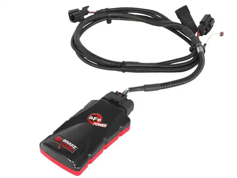 aFe 77-63001 BrakeLogic Exhaust Brake Controller Module Ford Diesel Trucks 08-10 V8-6.4L (td)