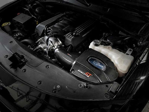 aFe 58-10003R Momentum Black Series Carbon Fiber Pro 5R Air Intake System 11-19 Dodge Charger SRT8 6.4L