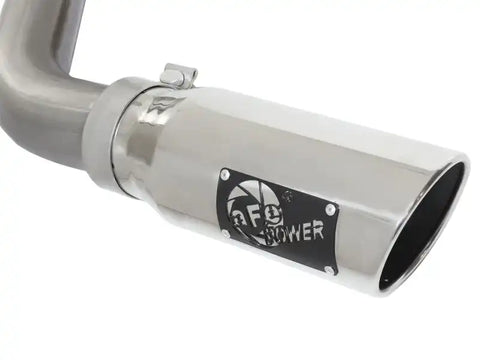 aFe 49-44071-P MACH Force-Xp 3in CB SS Dual Exhaust w/Polished Tips 09-16 GM Silverado/Sierra 4.3L/4.8L/5.3L
