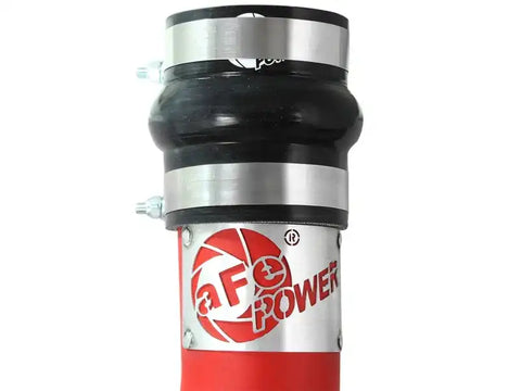 aFe 46-20064-R Bladerunner Intercooler Tubes Hot & Cold Side 3.5in 94-02 Dodge Diesel Trucks L6-5.9L (td) - Red