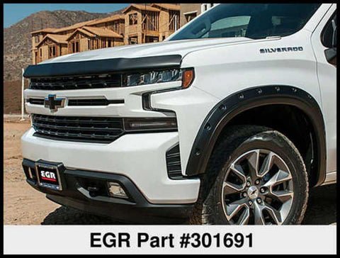 EGR 301691 Superguard Hood Guard Dark Smoke Finish
