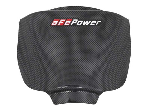 aFe 54-12808-C MagnumFORCE Intake Rain Shield 15-16 Dodge Challenger SRT Hellcat 6.2L V8 (sc) - Carbon Finish