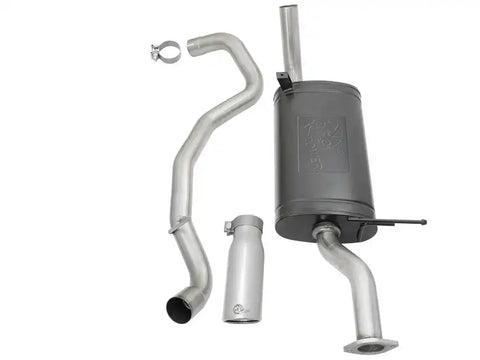 aFe 49-36121-P MACHForce XP Exhaust Cat-Back SS-304 97-16 Nissan Patrol (Y61) I6-4.8L w/ Polished Tips
