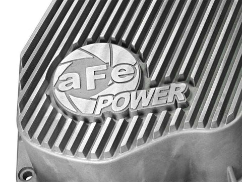 aFe 46-70030 Rear Differential Cover (Raw Street Series) Dodge Diesel Trucks 94-02 L6-5.9L (td)