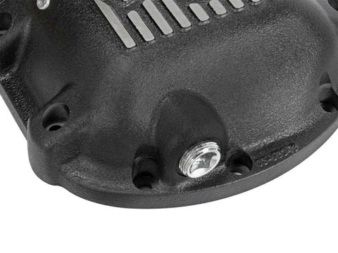 aFe 46-70192-WL Power Differential Cover Machined Fins 97-15 Jeep Dana 30 w/ 75W-90 Gear Oil 2 QT