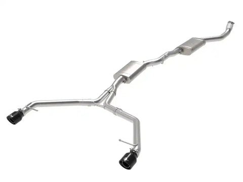 aFe 49-36438-B MACH Force-Xp 13-16 Audi Allroad L4 SS Cat-Back Exhaust w/Black Tips