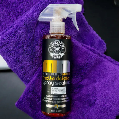 Chemical Guys Meticulous Matte Detailer & Spray Sealant - 16oz - Case of 6