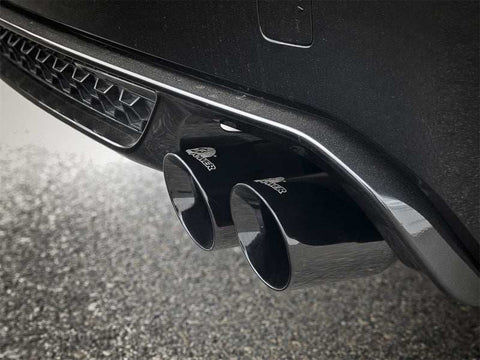aFe 49-36342-B MACH Force-Xp 3.5in. 304 SS C/B Exhaust w/o Muffler 15-18 BMW X5 M V8-4.4L (tt) - Black Tip