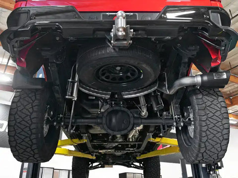 aFe 49-44107-B Apollo GT Series 2019 GM Silverado/Sierra 1500 4.3L/5.3L 409 SS CatBack Exhaust System w/Blk Tip