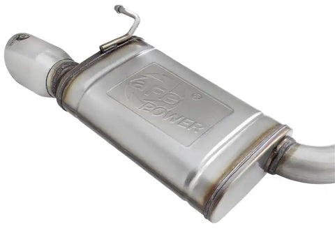 aFe 49-33084-P MACHForce XP Exhausts Cat-Back SS-304 EXH w/ Polished Tips 15-16 Ford Mustang EcoBoost 2.3L (t)