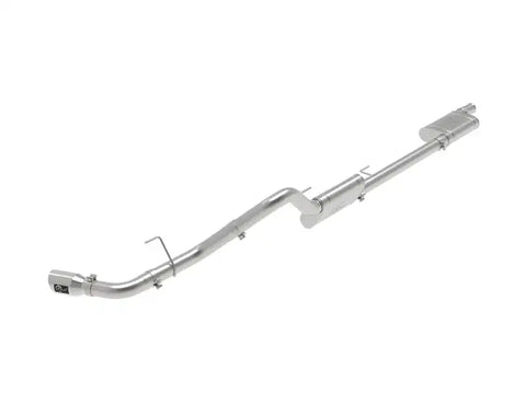 aFe 49-48083-P Apollo GT Series 409 Stainless Steel Cat-Back Exhaust 2020 Jeep Gladiator 3.6L - Polished Tip