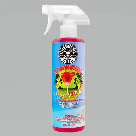 Chemical Guys Strawberry Margarita Air Freshener & Odor Eliminator - 16oz - Case of 6