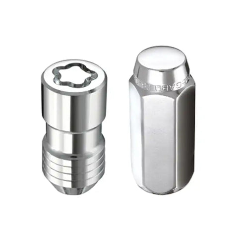 McGard 5 Lug Hex Install Kit w/Locks (Cone Seat Nut) 9/16-18 / 13/16 1.75in. L - Chrome