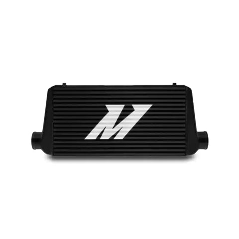 Mishimoto Universal Black S Line Intercooler Overall Size: 31x12x3 Core Size: 23x12x3 Inlet / Outlet