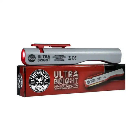Chemical Guys Ultra Bright Rechargeable Detailing Inspection Dual Light - Case of 12