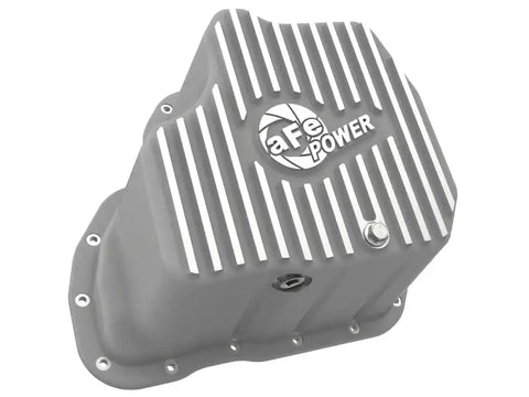 aFe 46-70330 Street Series Deep Engine Oil Pan 01-10 GM Duramax V8-6.6L (td)