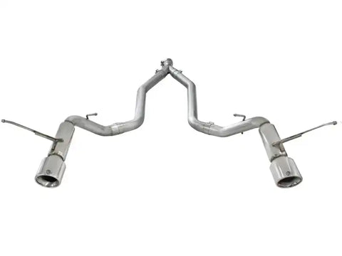 aFe 49-46234 MACHForce XP 14+ Jeep Grand Cherokee V6 3.0L (td) 2.5in DPF-Back 409SS Exhaust w/Resonators